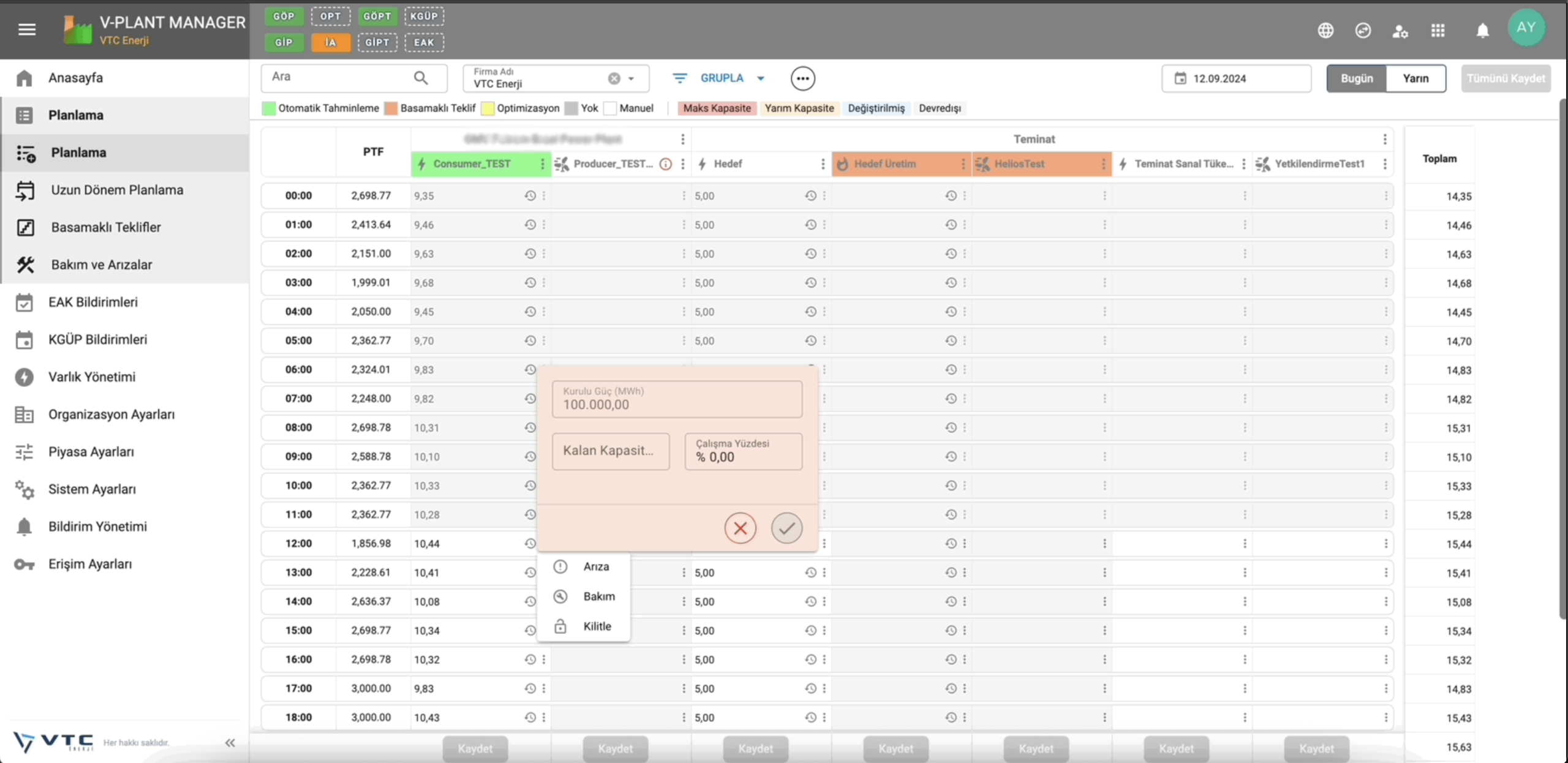 VTC Enerji | Planlarımız